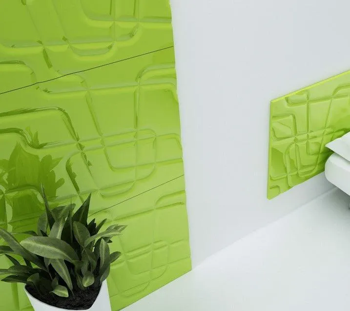 Decorative 3D Grainy Feature Wall Panels Contemporary Intriguing MAZE Design