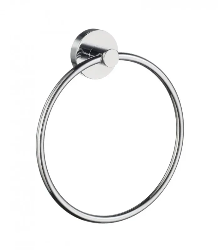 Smedbo Home Towel Ring – Polished Shiny metal Spa Bathrooms