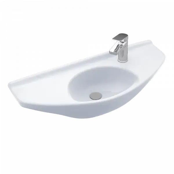 Wall-Mount Lavatory Brushed Brass