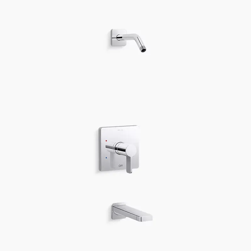Kohler Parallel B/S Trim, Less Showerhead TLS23502-4-CP