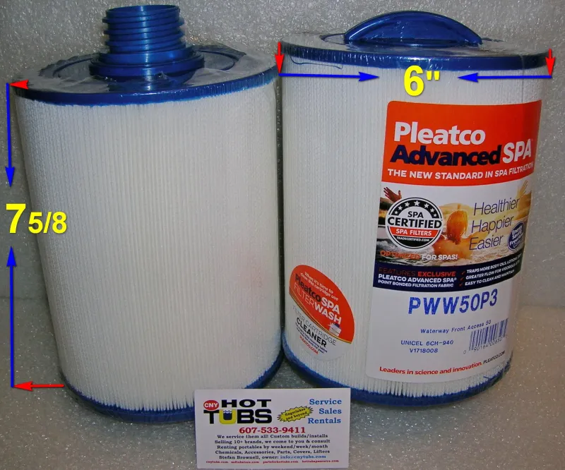 6 x 8 Threaded Spa Filter, PWW50, FC-0359, 6CH-940