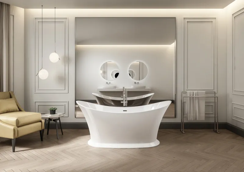 Charlotte Edwards Caliban Oval Freestanding Bathtub