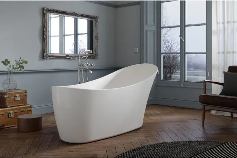 Royce Morgan Sunstone Freestanding Bath Tub Deep Slipper Design
