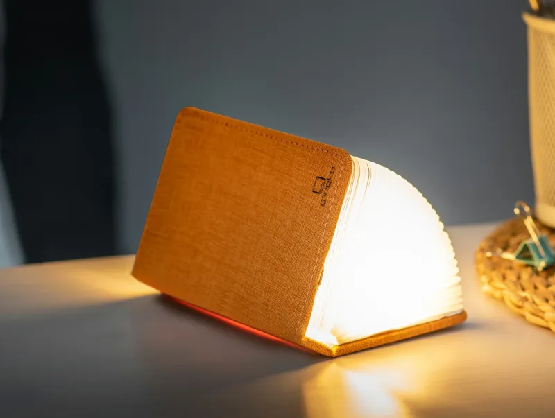 Ging-Ko Mini Fabric Smart Book Light - Harmony Peach