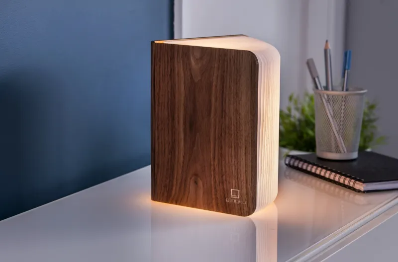 LED Powered Ging-Ko Big Walnut Smart BookLight