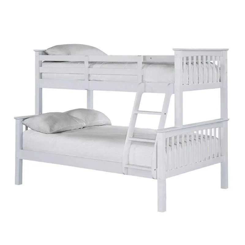 Bronson Triple Bunk Bed - Chalk