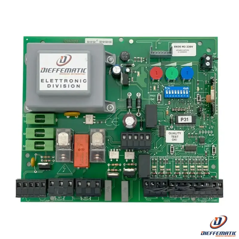 Centralina Scheda Centrale Di Comando Quadro Battente 230v Si Adatta Stagnoli