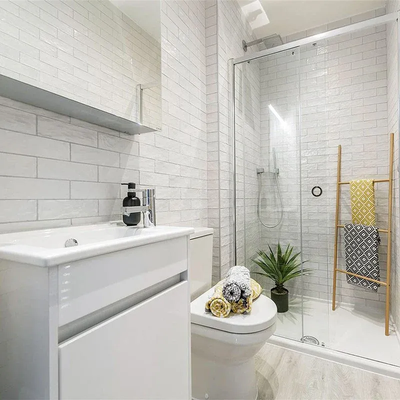 CVA Rustico Blanco Brillo Earthenware Wall Tile Tile 10*30 (Sqy)