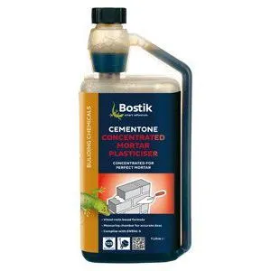 Moisture-Resistant Bostik Concentrated Mortar Plasticiser 1L