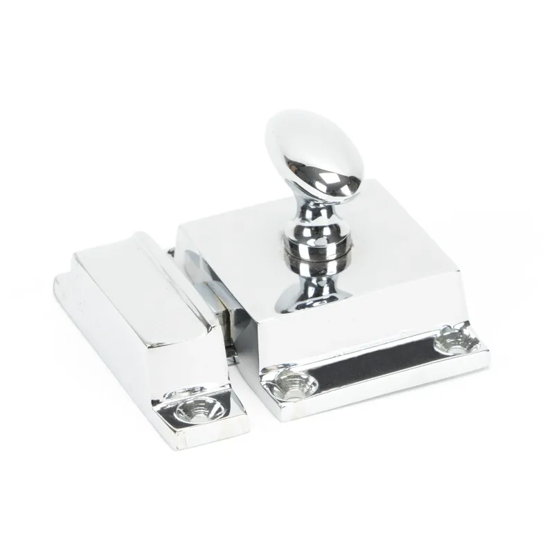 Polished Chromium Cabinet Latch | From Anvil Mounting Screws