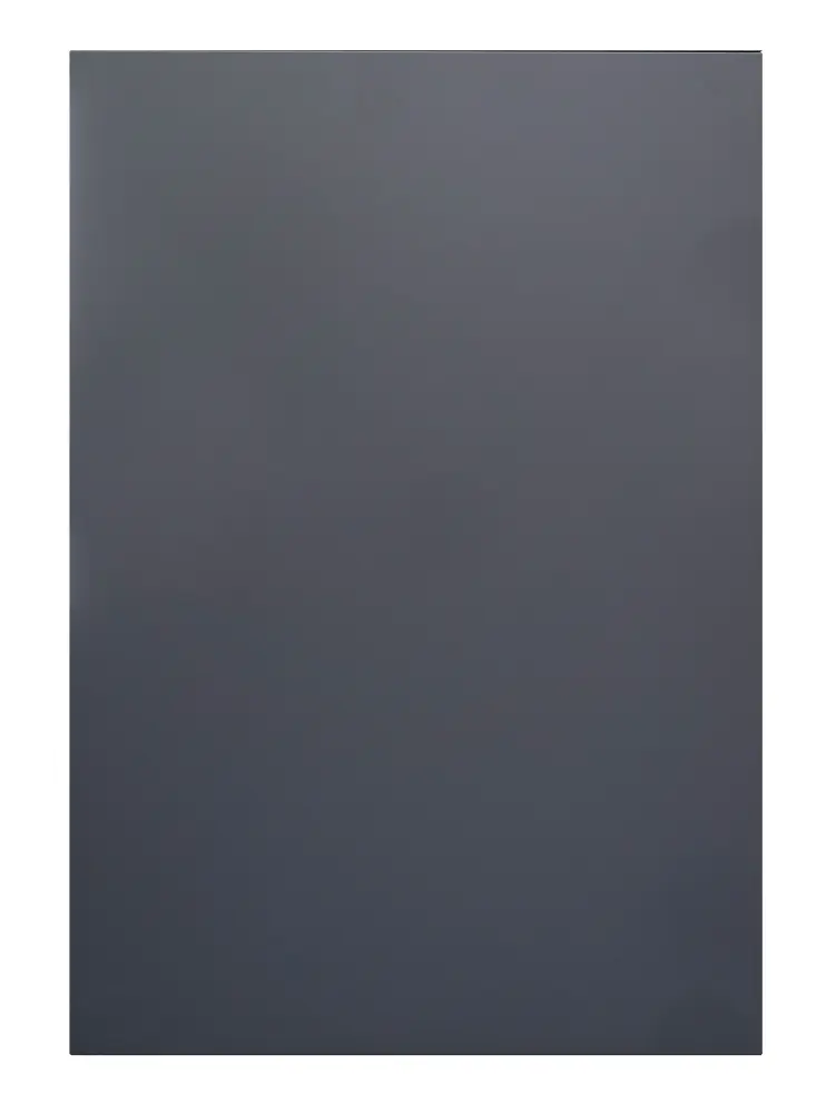 Fenton Painted (Laser Edged) Slab Carbon-fiber Grey- Replacement Kitchen Door/Drawer Front (355mm High)