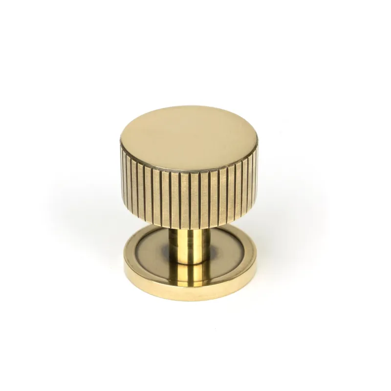 Aged Warm alloy Judd Cabinet Knob - 32mm (Plain) | From Anvil