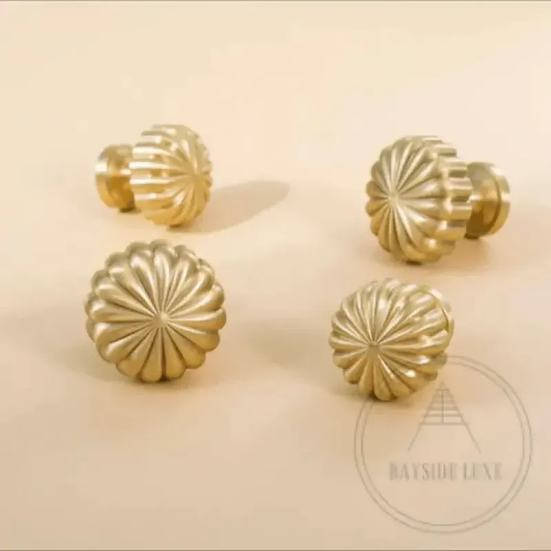 Bayside Luxe - Fanfare Warm alloy Knob Heavy Duty