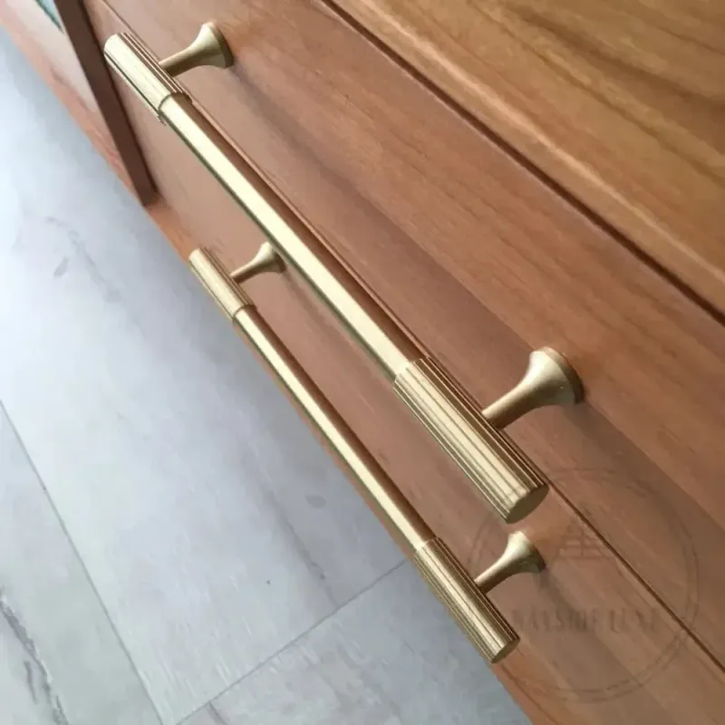 Bayside Luxe - Hawthorn Satin Warm alloy Cabinetry Handles Blum