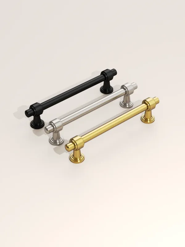 DESIGN2249 Basic Cabinet Handles – Modern Straight Bar Pulls Cabinets, Drawers & Closets