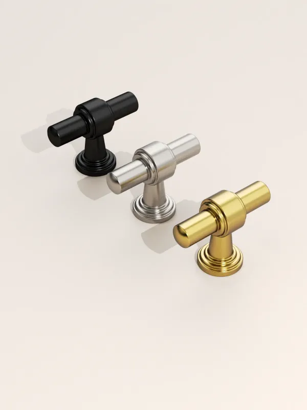 DESIGN2249 Cabinet Knobs – Sleek, Long-lasting Knobs Kitchens & Furniture