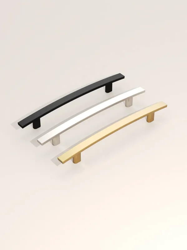 DESIGN3046 Solid Cabinet Handles | Sleek, Durable, and Simple to Install Cabinets, Drawers & Closets