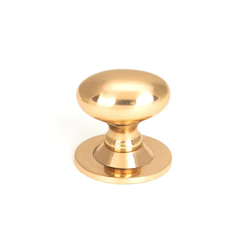 Glossy Bronze Oval Cabinet Knob 40mm | From Anvil Kitchen Cabinets