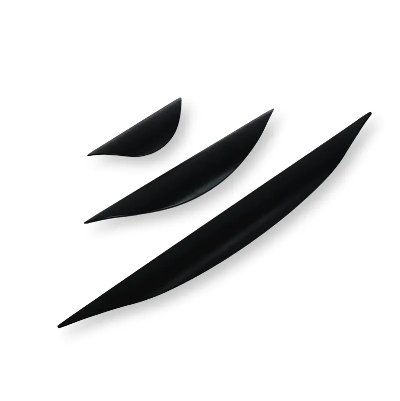 Luna Cabinet Knobs - Matte Jet-black Drawer Pull - Cabinet Handle