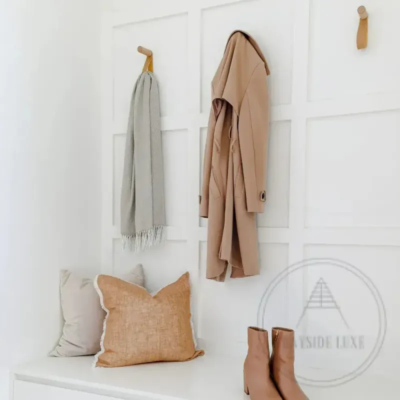 Luxe Abode - European Hat and Scarf Hanger Heavy Duty