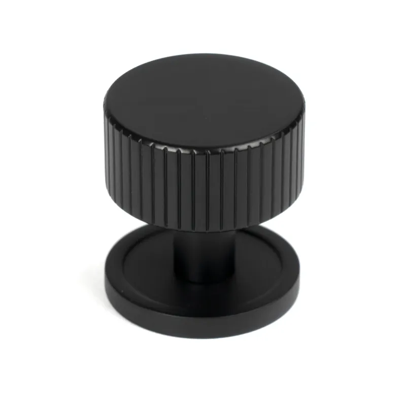 Matt Jet-black Judd Cabinet Knob - 32mm (Plain) | From Anvil