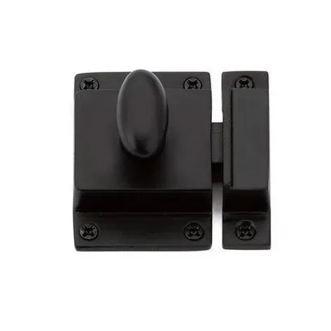 Non-glossy Black Cabinet Latch