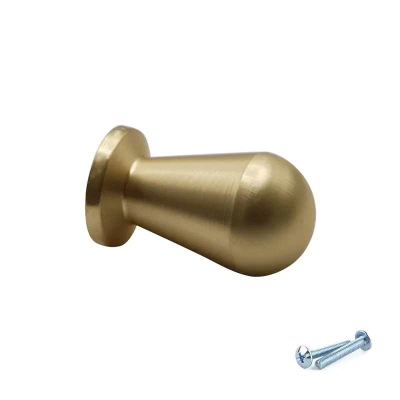 OEM Replacement M4TEC Matte Brass Cabinet Knob – 18mm Drawer, Door & Cupboard Handle VF3 Series