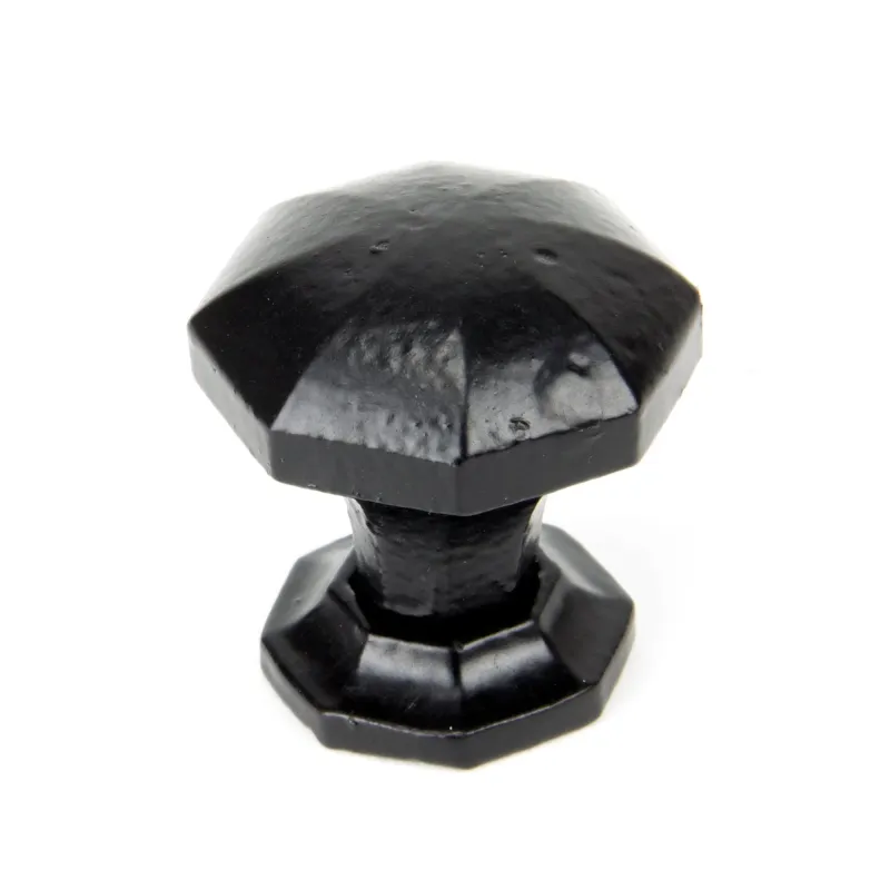 Onyx Octagonal Cabinet Knob - Small | From Anvil