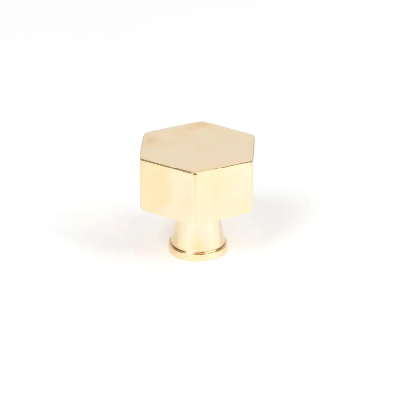Polished Warm alloy Kahlo Cabinet Knob - 32mm | From Anvil