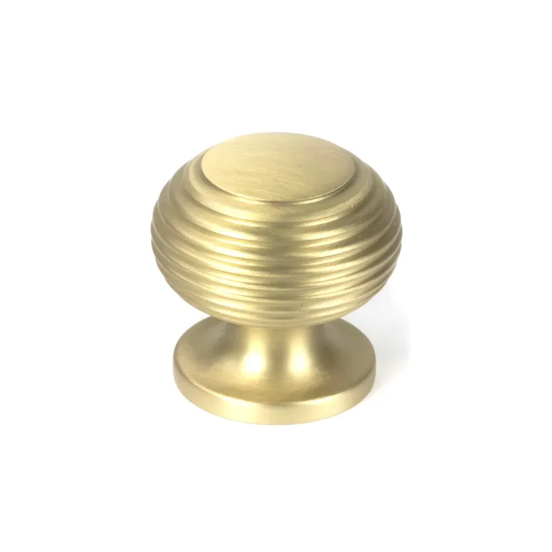 Satin Warm alloy Beehive Cabinet Knob 30mm | From Anvil
