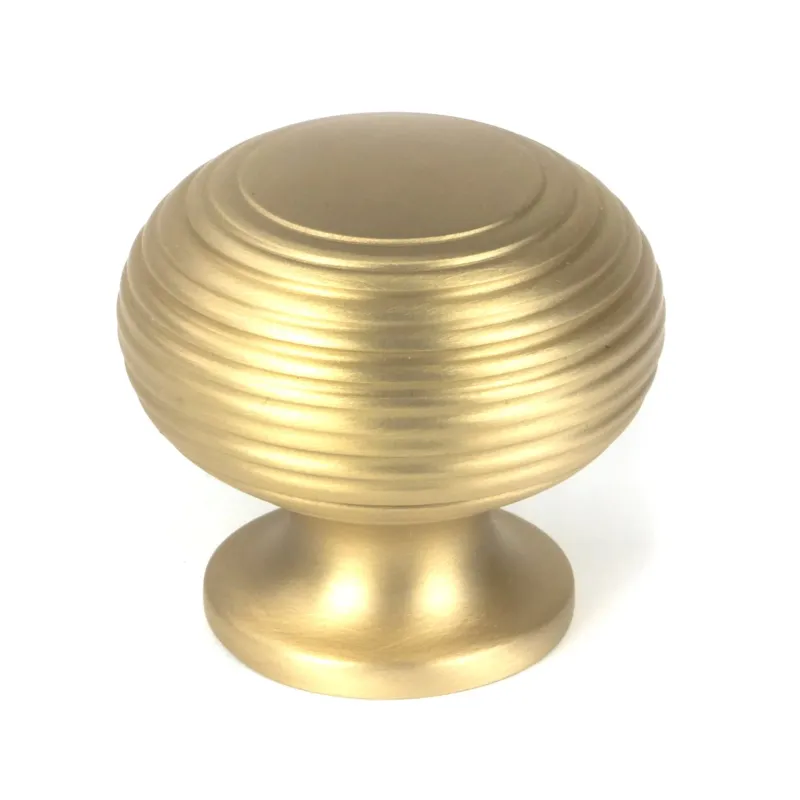 Satin Warm alloy Beehive Cabinet Knob 40mm | From Anvil