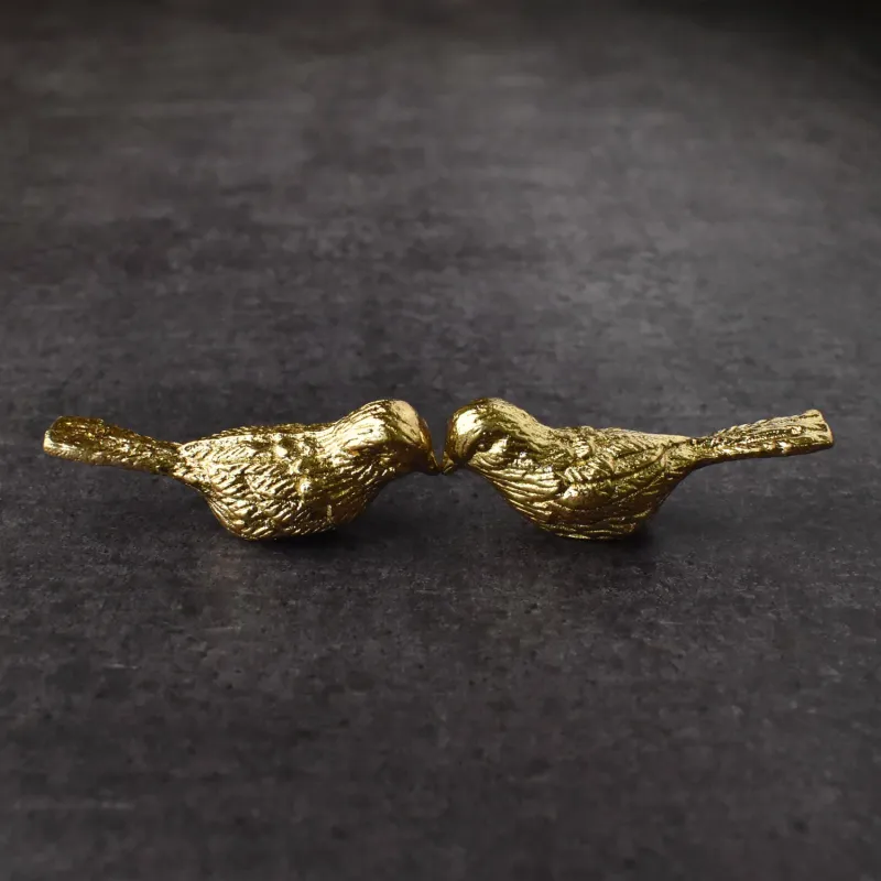 Touch Release Tweety Brass Canary Cabinet Knob Gilded Bird Wardrobe Drawer Pull Knob