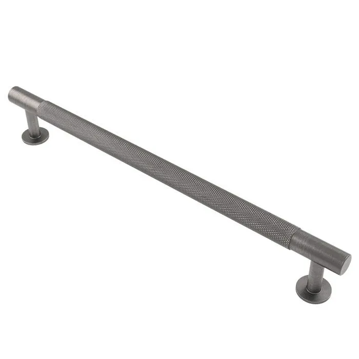 Carlisle FTD700E 224mm c/c - 254mm Knurled Kitchen Cabinet Pull Handle - Finishes Range
