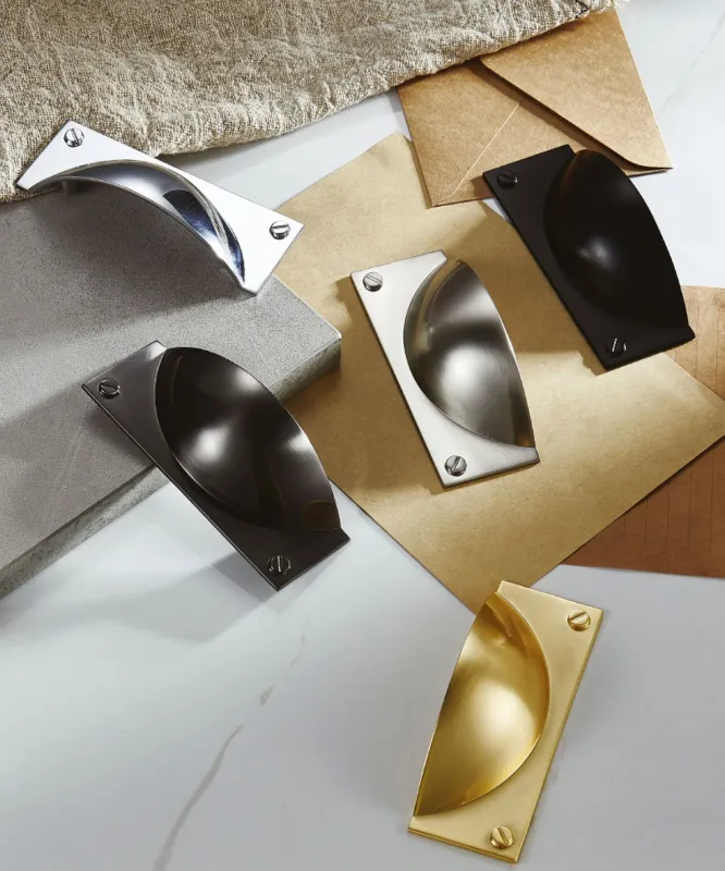 CLAREMONT CUP Cabinet Pulls Complete Set