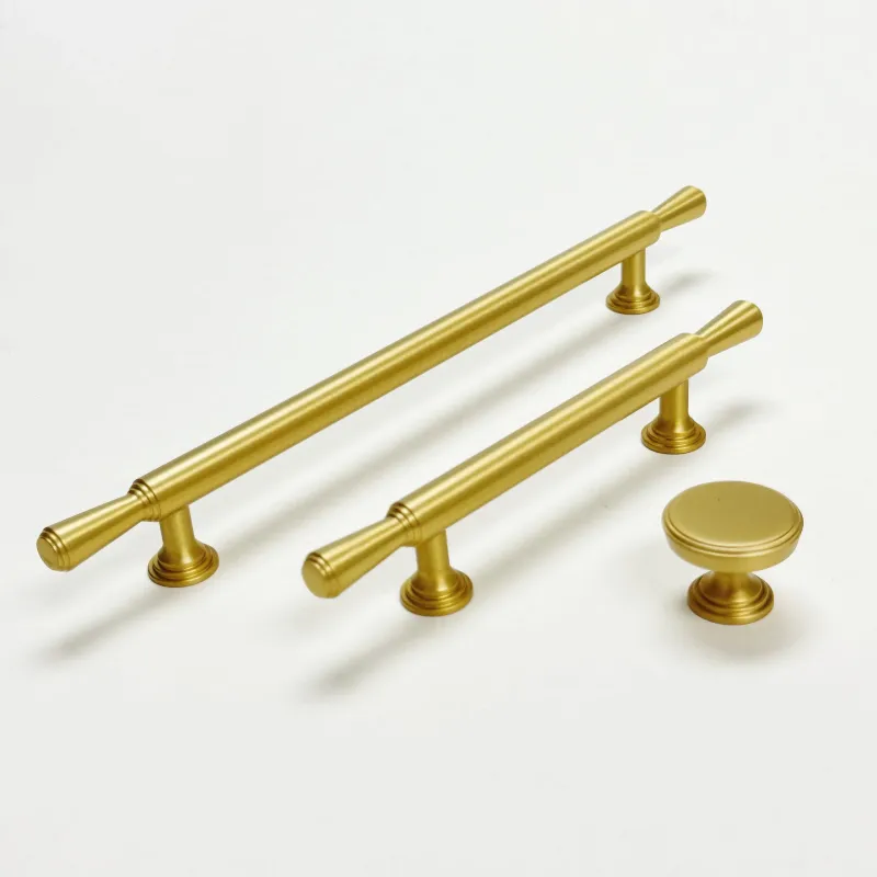 Concealed Mount Satin Warm alloy "Marion" Cabinet Knob and Drawer Pulls