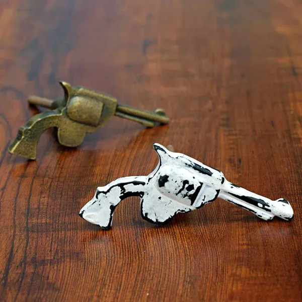 Full Extension Slug Alloy Gun Cabinet Dresser Knob and Pull