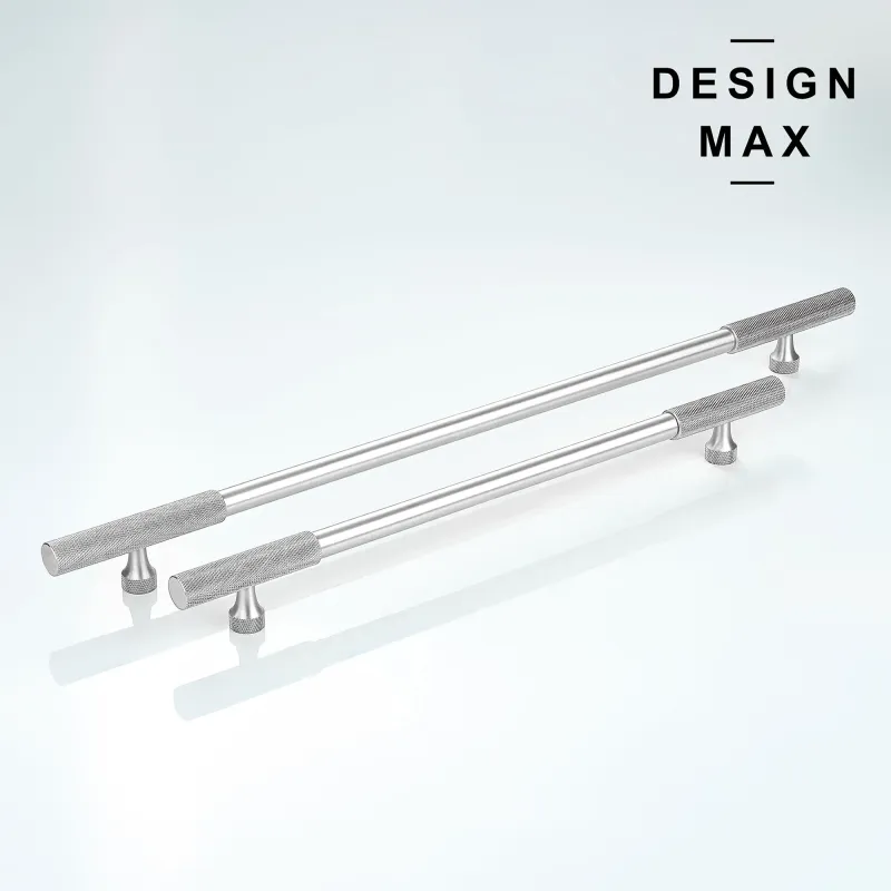 Jerico Satin Chrome Solid Brass Appliance Pull