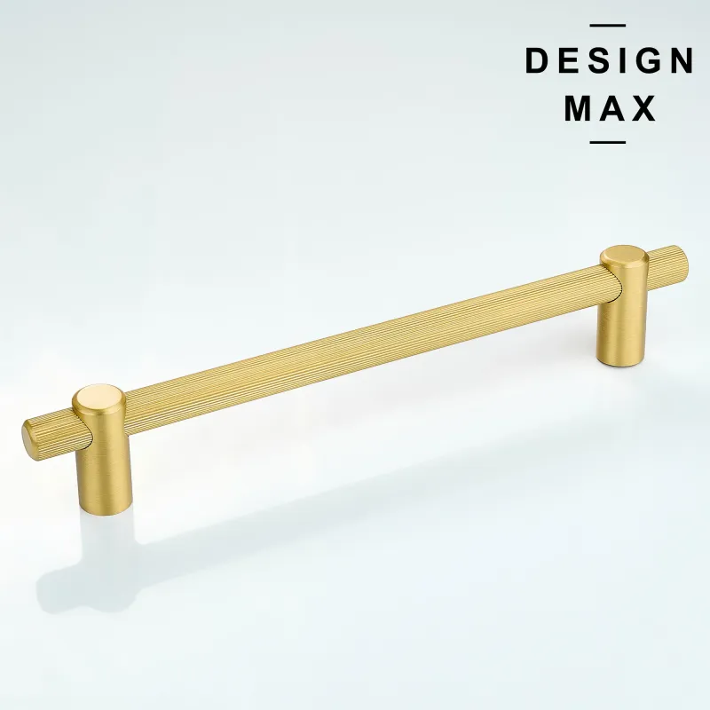 Larke Matte Robust Brass Cabinet Pull