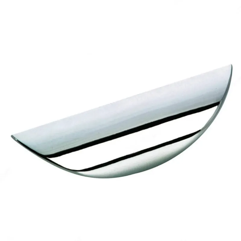 Luna Cabinet Knobs Smooth Chrome Drawer Pull - Cabinet Handle