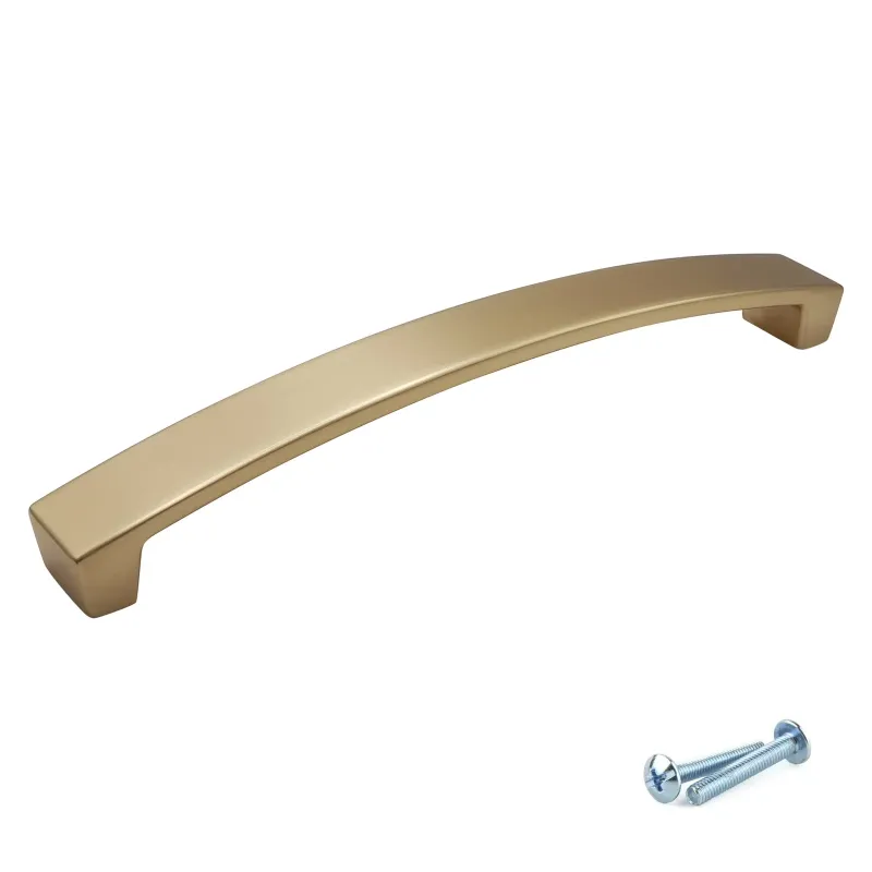 M4TEC Brushed Warm alloy Bow Handle – Cabinet, Drawer & Cupboard Pull 3 Sizes (VE9 Series)