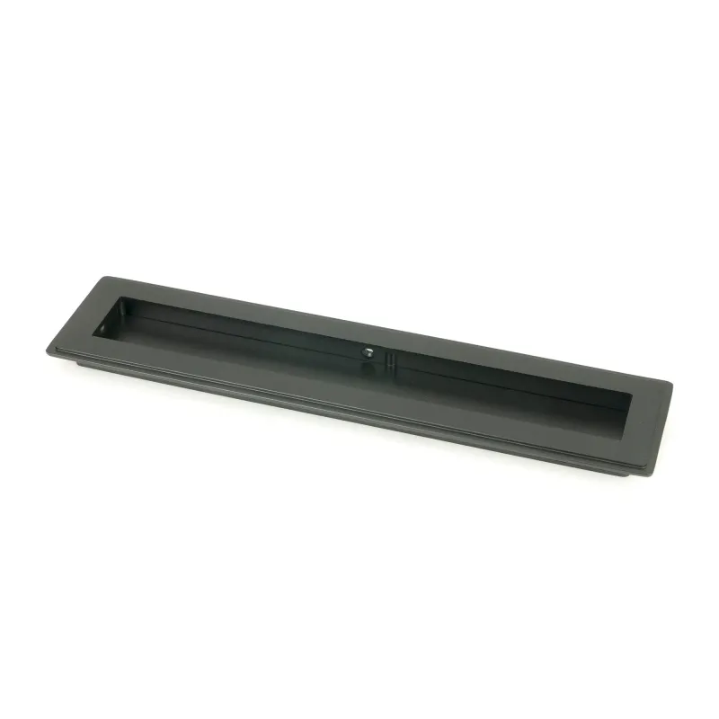 Matt Charcoal 250mm Art Deco Rectangular Pull | From Anvil