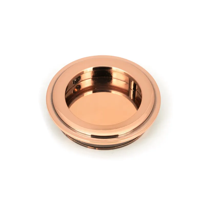 Reflective Bronze 60mm Art Deco Round Pull | From Anvil
