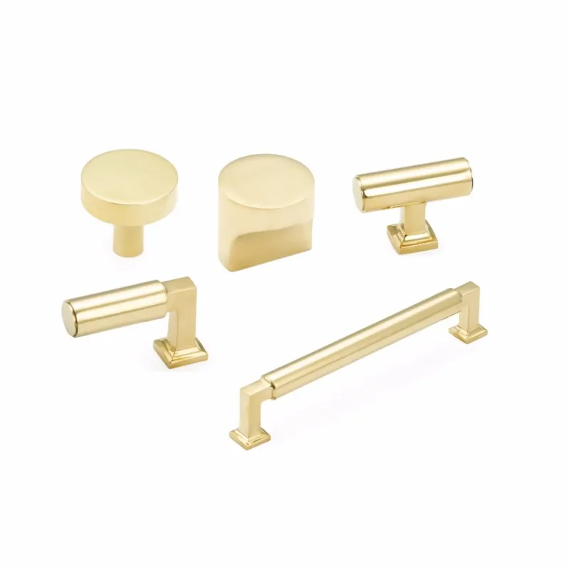 Satin Warm alloy "Neal" Cabinet Knobs and Pulls Cabinet Hardware Compatible IKEA Sektion