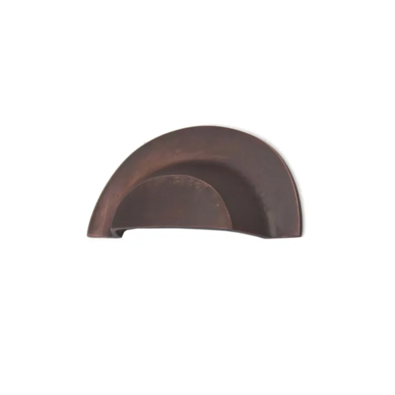 Slim Cup Handle Spacious Aged Bronze