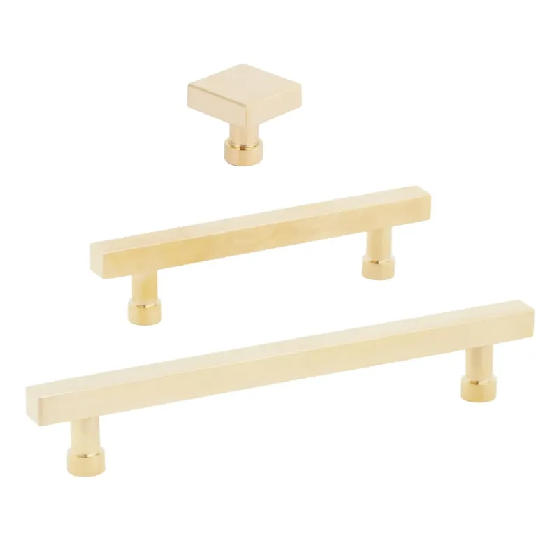 Touch Release Unlacquered Warm alloy "Noble" Cabinet Knobs and Pulls Cabinet Hardware