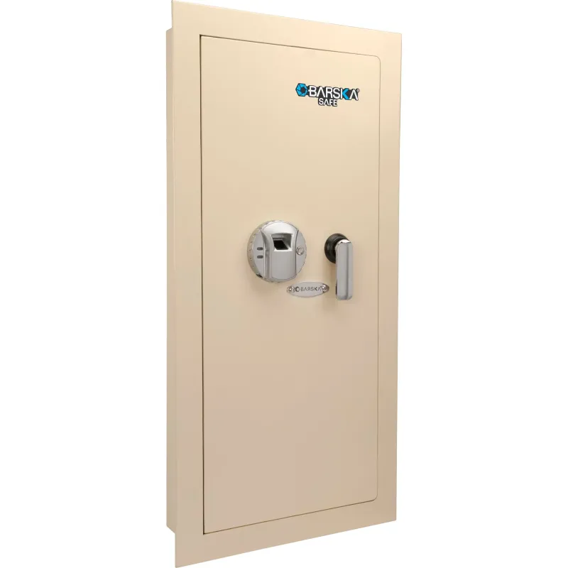 Jewelry Chest Tough Biometric Wall Safe