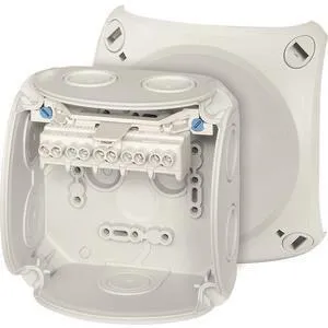 Hensel Kabelabzweigkasten DK 0404 G 1,5-4qmm 3ph, 6qmm 1ph, 5pol. Klemme