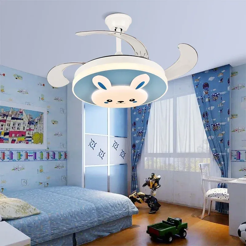 Afralia™ Basic Ceiling Fan LED Light and Remote Control