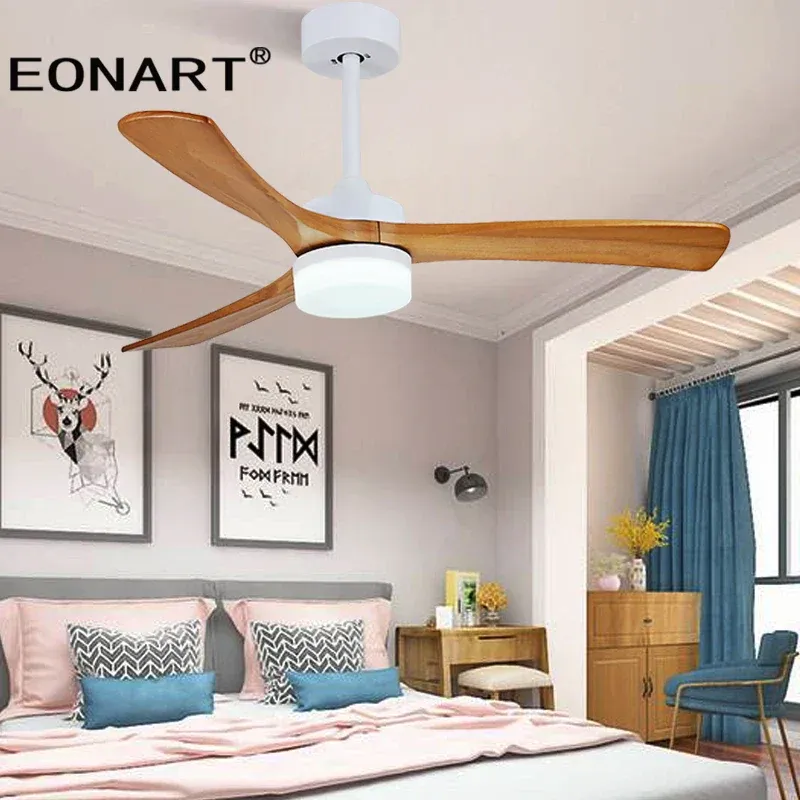 Afralia™ Modern Wood DC Ceiling Fan Remote Control - Simple, Stylish, Durable Wood Design