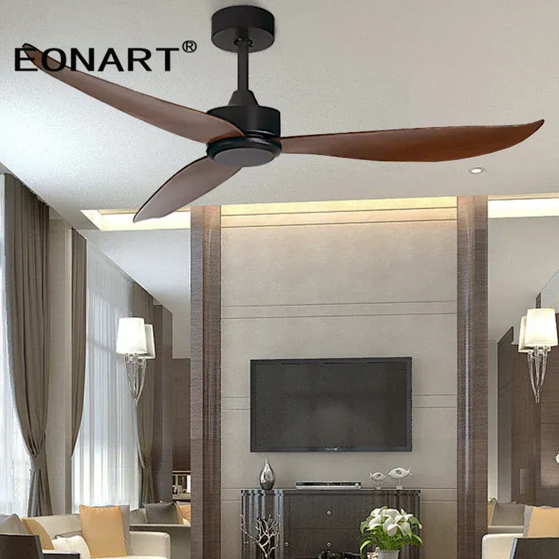 Afralia™ 46" Polymer Blade Ceiling Fan Remote Control Living Room